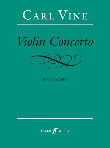 Vine: Violin Concerto — Full Score (Faber Music)