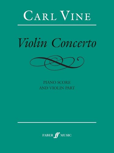 Vine: Violin Concerto — Violin & Piano (Faber Music)