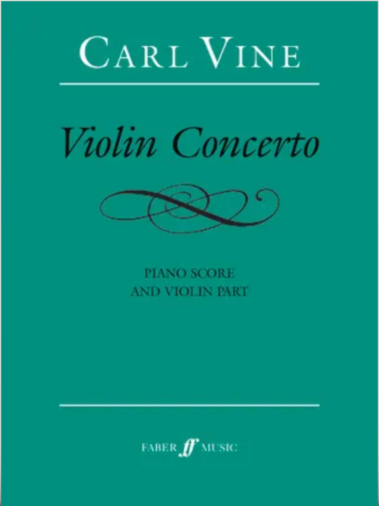 Violin Concerto by Carl Vine - Violin and Piano Sheet Music
