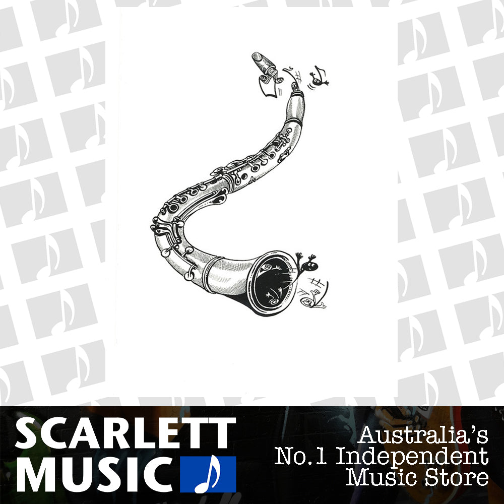 Clarinet Basics Greeting Cards — view 2