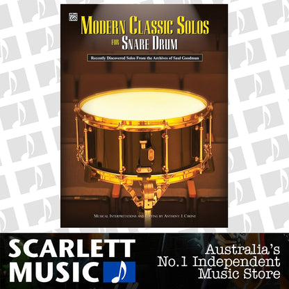 Modern Classic Solos For Snare Drum — view 2