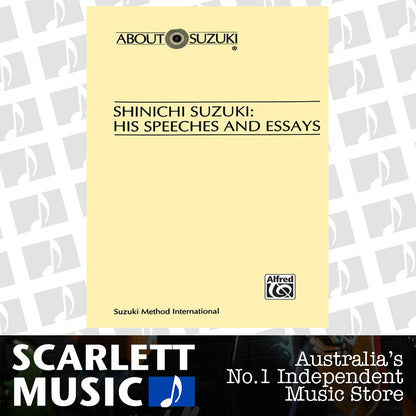 Shinichi Suzuki: His Speeches and Essays — view 2