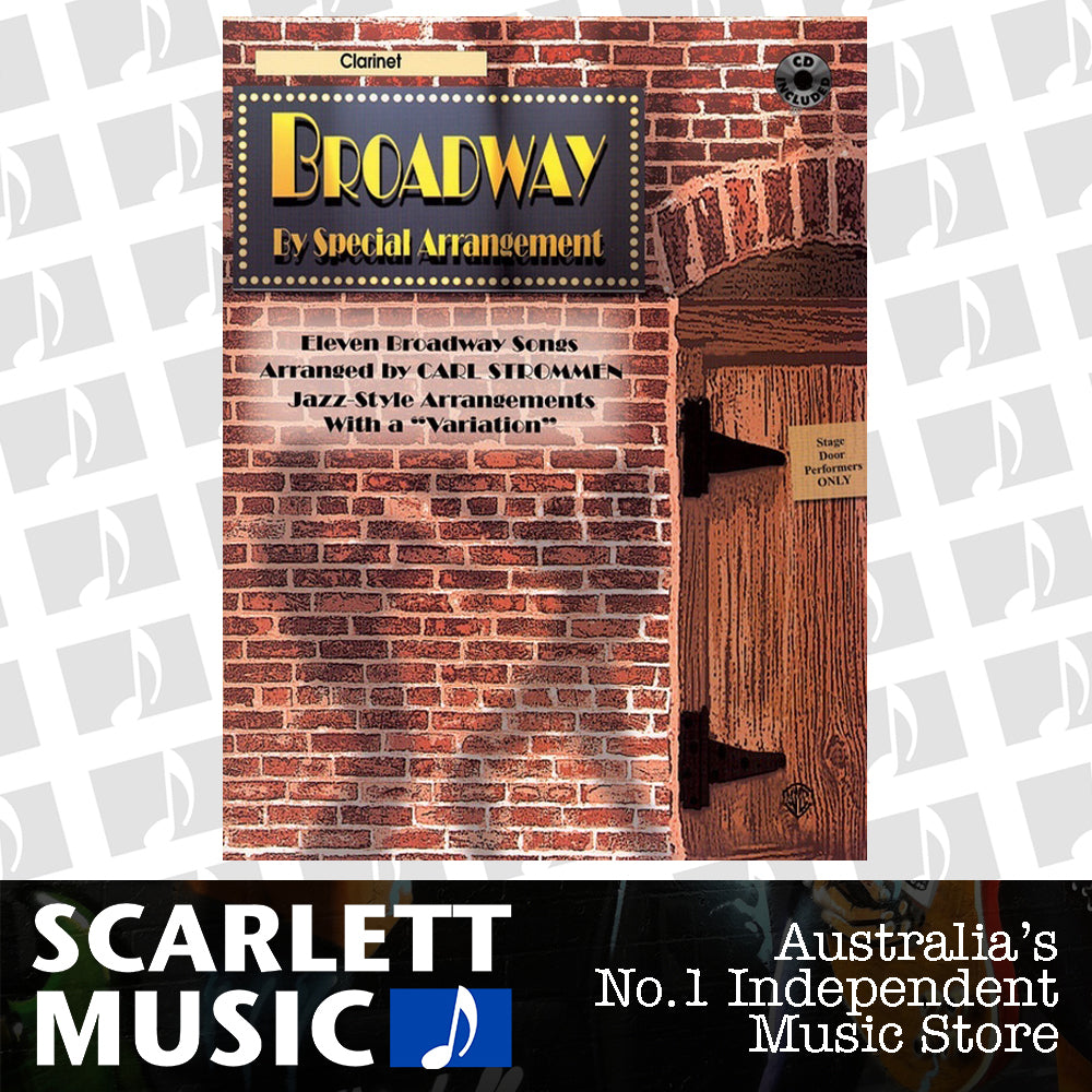 Broadway by Special Arrangement Clarinet Sheet Music Book with CD — view 2