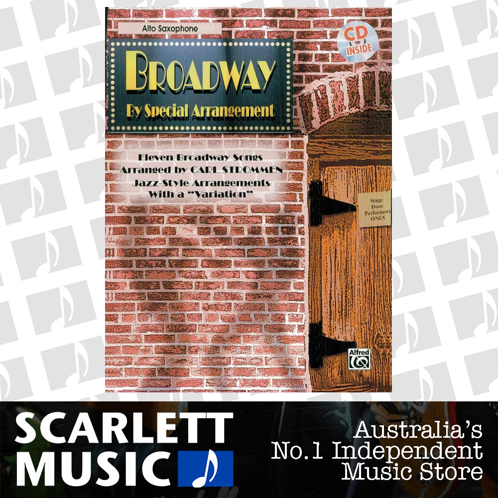Broadway by Special Arrangement Alto Saxophone Book with CD — view 2