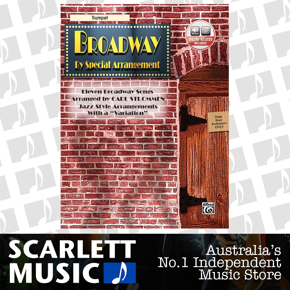 Broadway by Special Arrangement Trumpet Sheet Music Book with CD — view 2