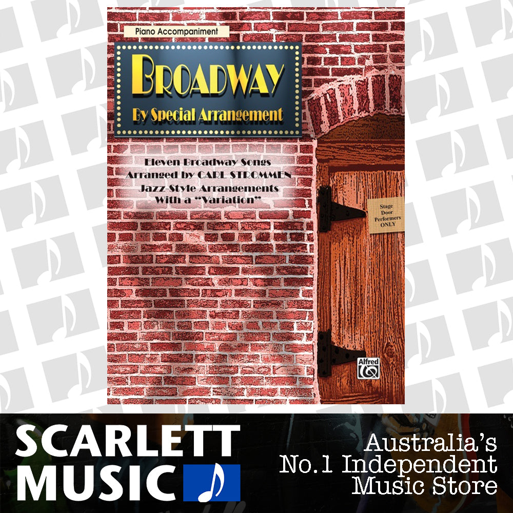 Broadway by Special Arrangement Piano Accompaniment Sheet Music — view 2