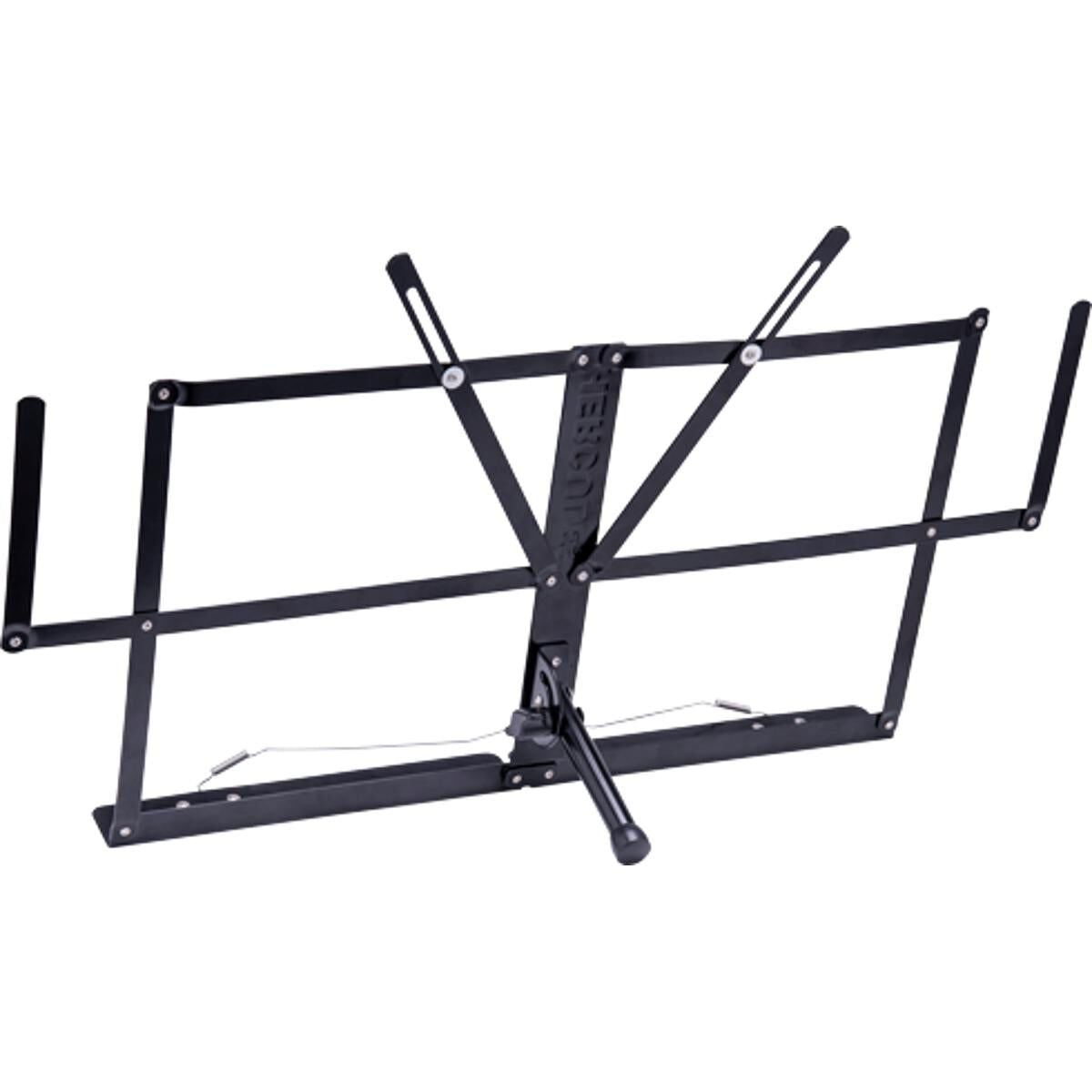 Hercules BS010BB Foldable Desktop Music Stand with Adjustable Leg Support and Storage Bag — view 2
