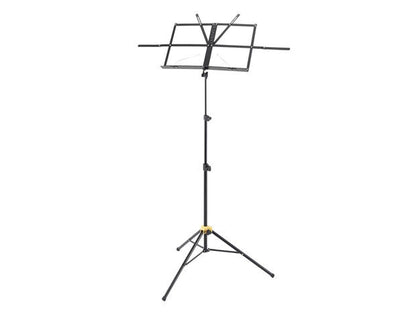 Hercules EZ Desk Music Stand Foldable Lightweight with Carrying Bag, Height Adjustable 530mm-1200mm, Load Capacity 2.5kg, Compact Design — view 3