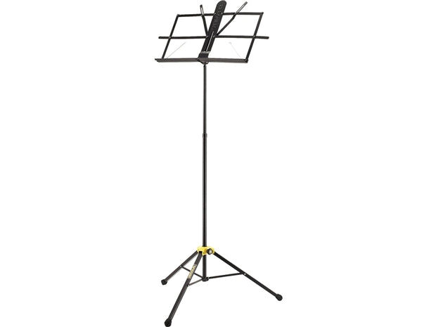 Hercules EZ-Glide Music Stand BS100B - Lightweight, Adjustable Height, Anti-Slip Rubber, 27.1" to 48.8" Height, 3 kg Load Capacity — view 3