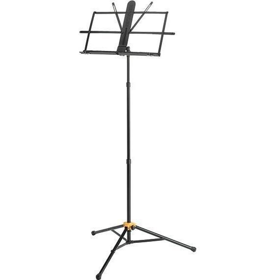 Hercules BS118BB Three Section Music Stand with Carry Bag - EZ Grip Height Adjustment, Compact Folding Design — view 2