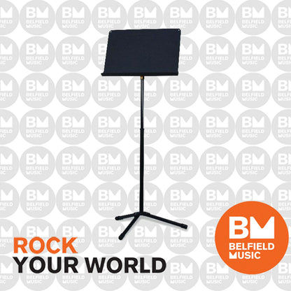 Hercules BS200B PLUS EZ Grip Symphony Music Stand with Adjustable Height and Dual Front Leg Design — view 2