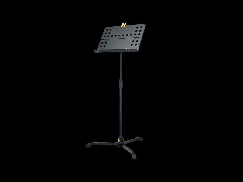 Hercules BS311B Tripod Music Stand with Perforated Foldable Desk and Adjustable Features — view 6