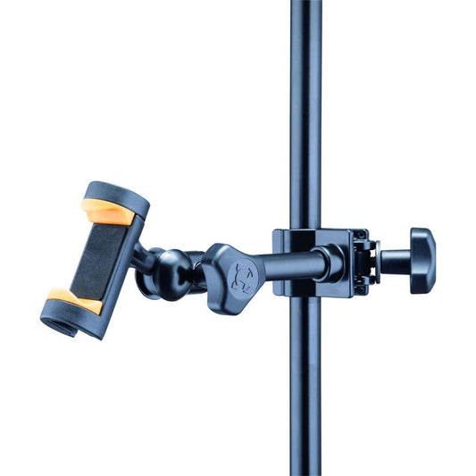 Hercules DG207B Smart Phone Holder 4.7-6.9 inch with Tight-Vice Locking Mechanism and Mounting Options for Desk and Tube Clamp