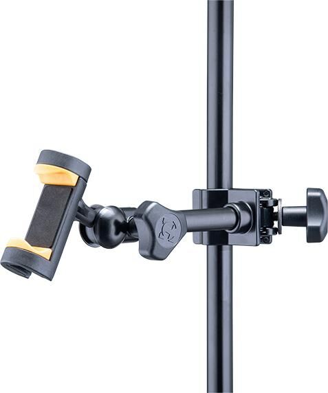 Hercules DG207B Smart Phone Holder 4.7-6.9 inch with Tight-Vice Locking Mechanism and Mounting Options for Desk and Tube Clamp — view 4