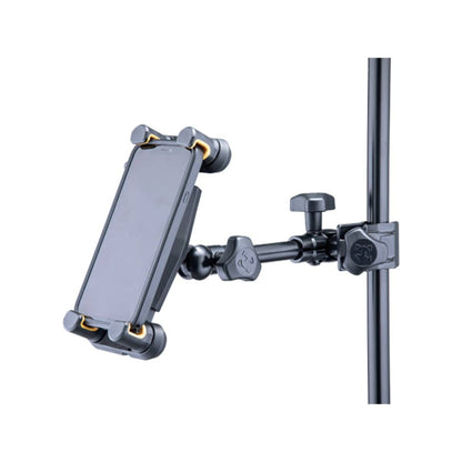Hercules 2-in-1 Tablet & Phone Holder for 6.1 to 13 Inch Devices, Attaches to Desks & Stands, TightVice Locking Mechanism, 3 kg Load Capacity — view 3