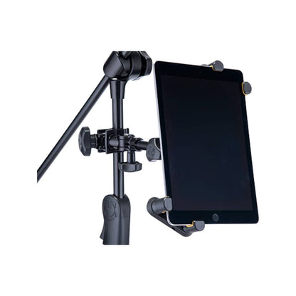 Hercules 2-in-1 Tablet & Phone Holder for 6.1 to 13 Inch Devices, Attaches to Desks & Stands, TightVice Locking Mechanism, 3 kg Load Capacity — view 4