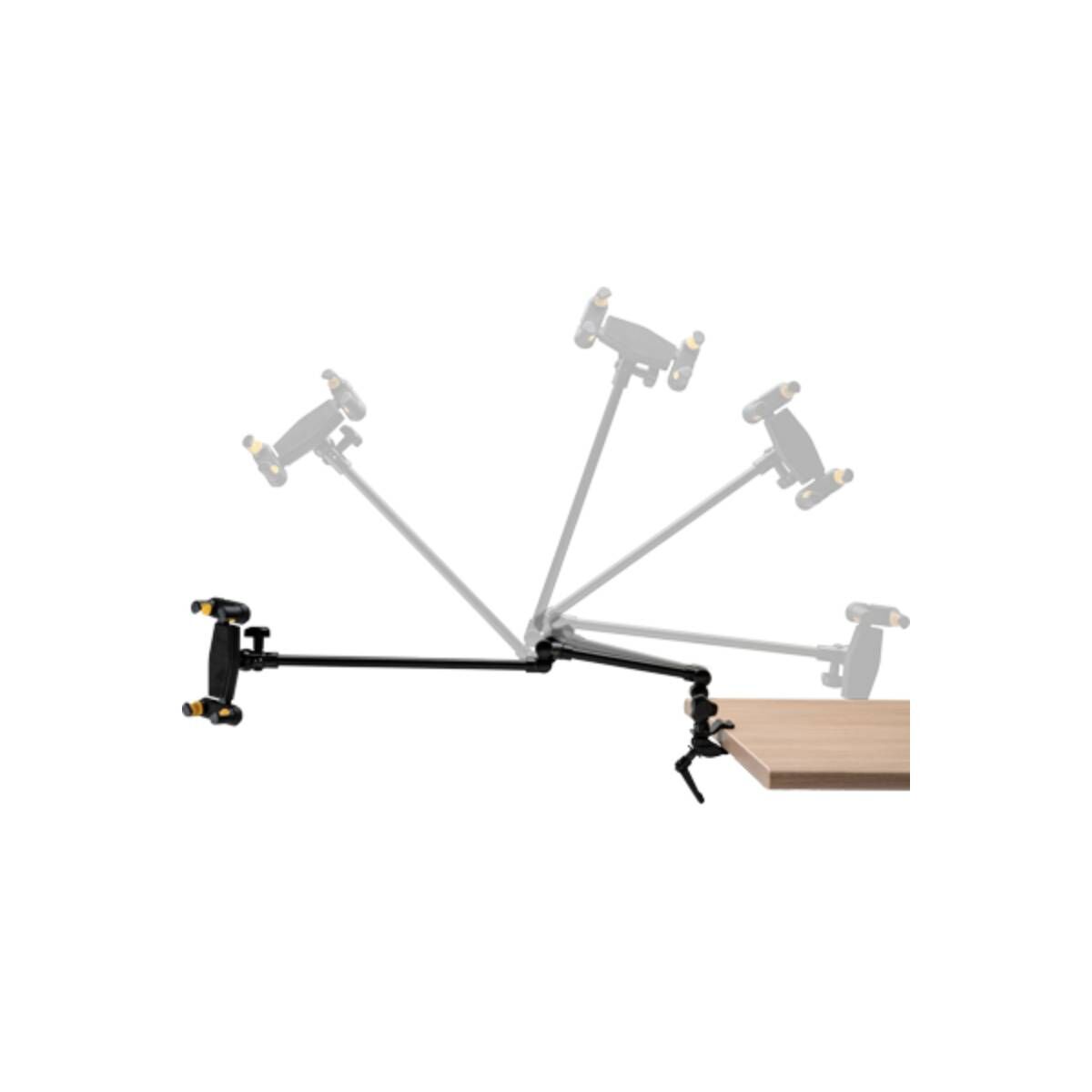 Hercules DG327B Articulated Arm Tablet/Smartphone Holder for 8.1-15.2 inch Devices — view 5