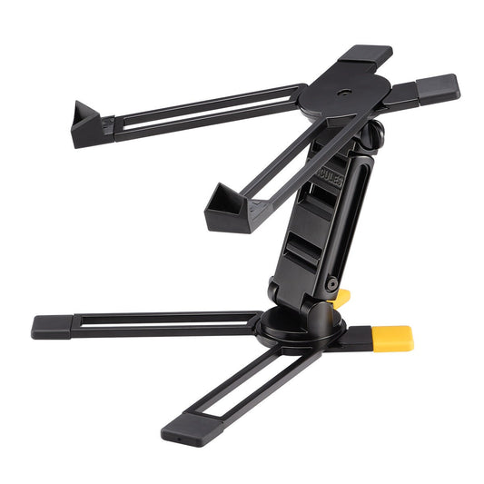 Hercules DG400BB Adjustable Height & Foldable Laptop Stand with Carry Bag, Load Capacity 10kg, Weight 1.41kg, Height Settings 220-315mm