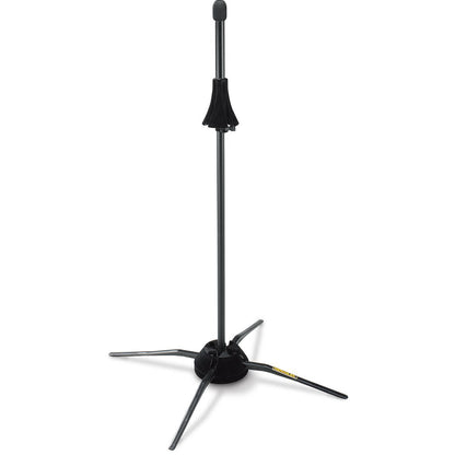 Hercules TravLite Trombone Stand DS420B with Velvet Pads, Compact In-Bell Design, Lightweight, and Foldable — view 3