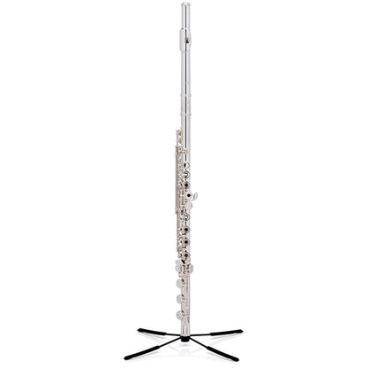 Hercules TravLite DS461B Low-B Foot Flute Stand with Compact In-Bell Design and Velvet Base — view 2