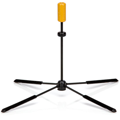 Hercules TravLite DS461B Low-B Foot Flute Stand with Compact In-Bell Design and Velvet Base