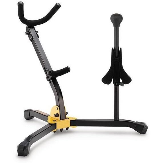 Hercules DS533BB Alto/Tenor & Soprano Saxophone Stand with Carrying Bag — view 2