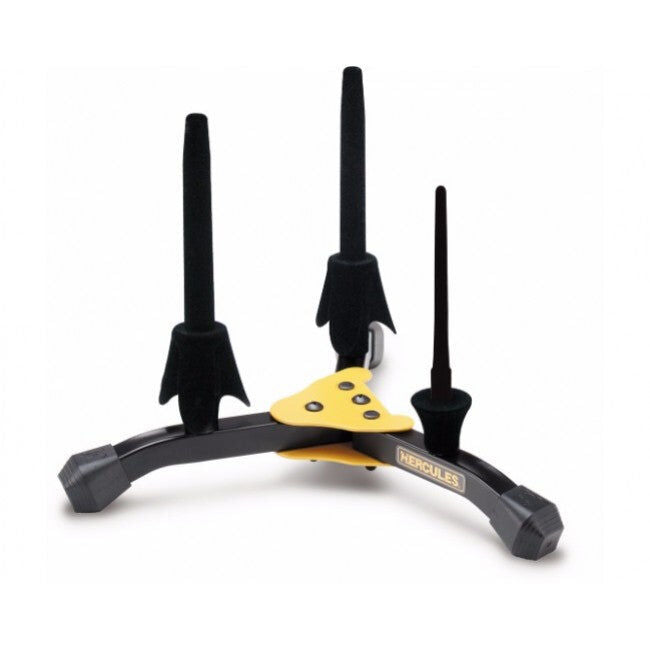 Hercules DS543BB Multi-Stand for Clarinet, Flute, Piccolo with Bag