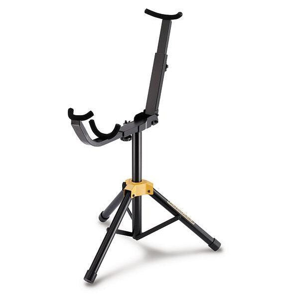 Hercules DS552B Tuba Euphonium Stand with Adjustable Supports and Heavy-Duty Tripod Legs, 30 kg Load Capacity, Compact Design — view 5