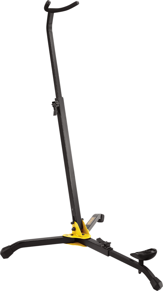 Hercules DS561B Bass Clarinet/Bassoon Stand with Adjustable Base Rest and Swivel Legs — view 3