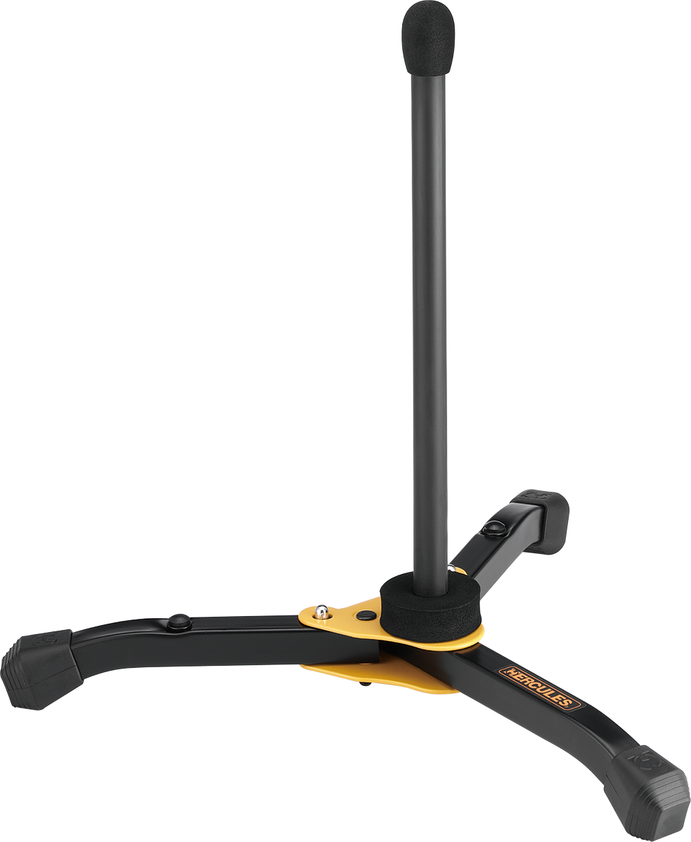 Hercules DS562B Alto Flute Stand with Bag, Compact Design, Detachable Peg, Eco-Friendly Materials, 12-Month Warranty — view 2