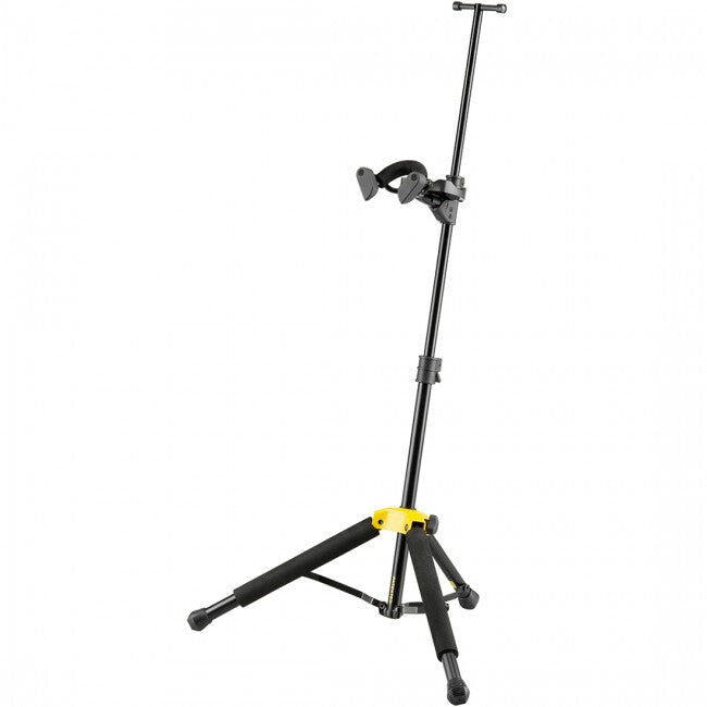 Hercules DS571BB TravLite Violin/Viola Stand with Bag, Auto Grip System, Height Adjustable, Load Capacity 5 kg, Compact Design