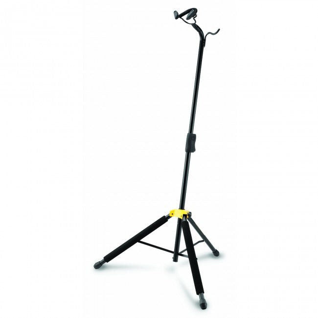 Hercules DS580B Auto Grip Cello Stand with Specially Formulated Foam, Height 920-1200mm, Load Capacity 15kg, Fits 1/4 to 4/4 Size Cellos