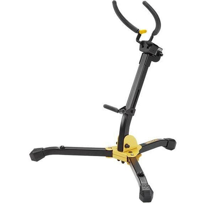Hercules DS630BB Saxophone Stand with Auto Grip System, Adjustable Backrest, Locking Pins, Carrying Bag, Height 430 mm, Load Capacity 10 kg — view 3