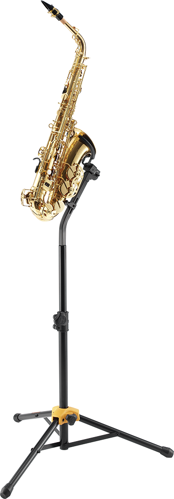 Hercules DS730B AGS Saxophone Stand - Adjustable Height 925mm to 1325mm, Portable Design, Auto Grip System, 1.93kg Weight — view 5