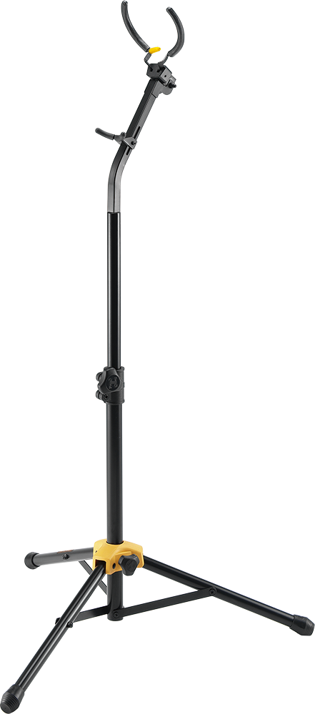 Hercules DS730B AGS Saxophone Stand - Adjustable Height 925mm to 1325mm, Portable Design, Auto Grip System, 1.93kg Weight — view 2