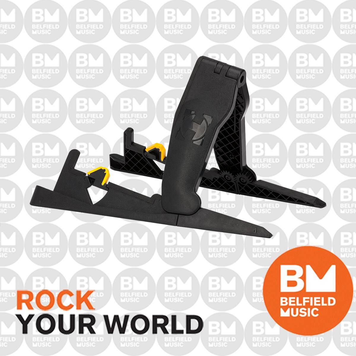 Hercules EZPack GS200B Foldable Guitar Stand for Acoustic and Electric Instruments — view 5