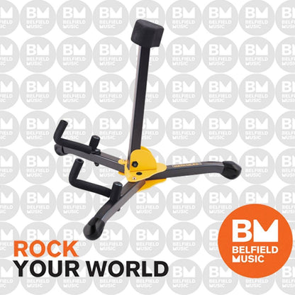 Hercules Mini Guitar Stand GS402BB - Foldable Electric & Bass Guitar Stand with Carrying Bag — view 4