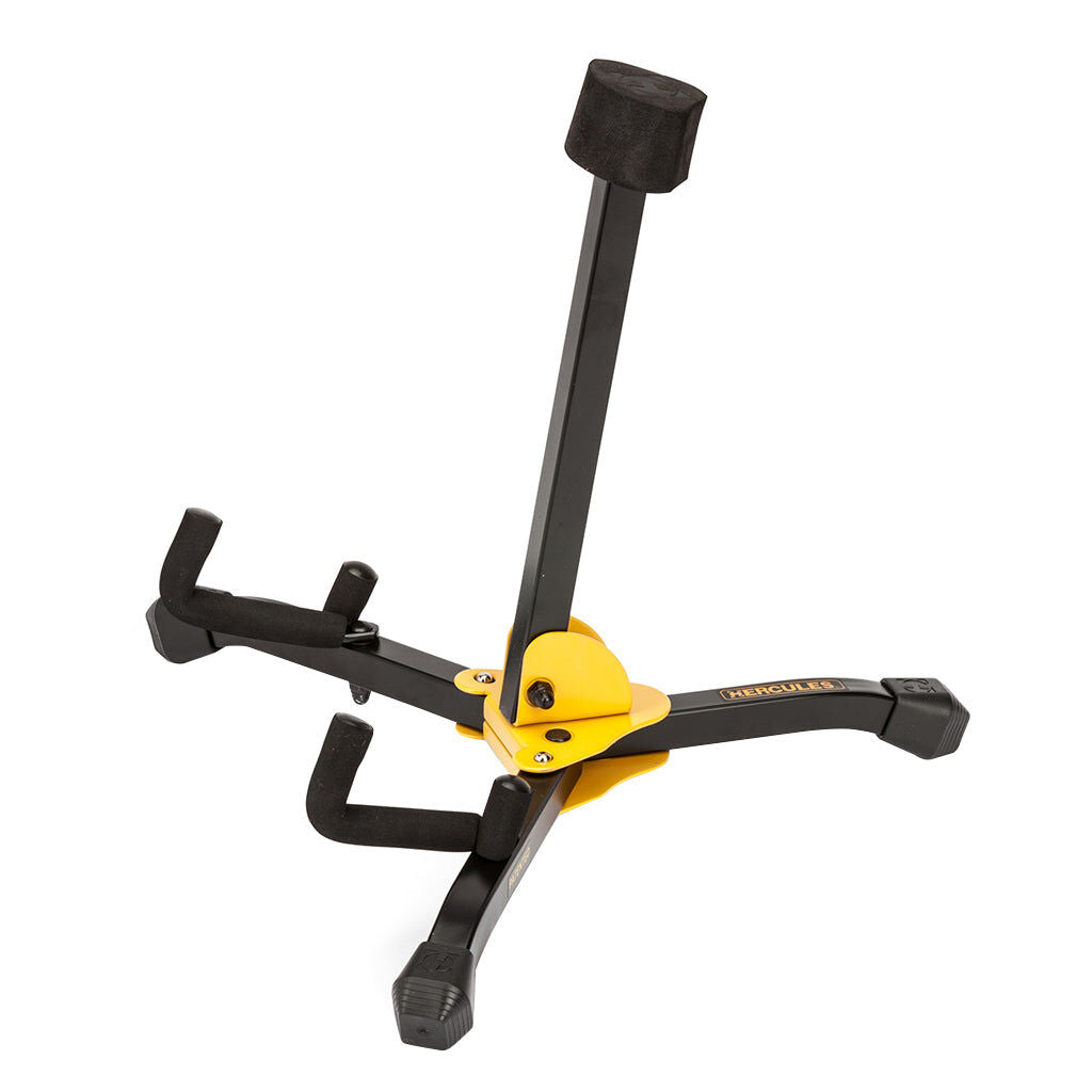 Hercules Mini Guitar Stand GS402BB - Foldable Electric & Bass Guitar Stand with Carrying Bag — view 5