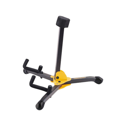 Hercules Mini Guitar Stand GS402BB - Foldable Electric & Bass Guitar Stand with Carrying Bag