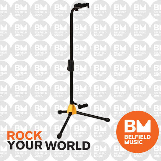 Hercules GS412B Plus Auto Grab Guitar Stand with Adjustable Back Rest and Instant Height Adjustment — view 5