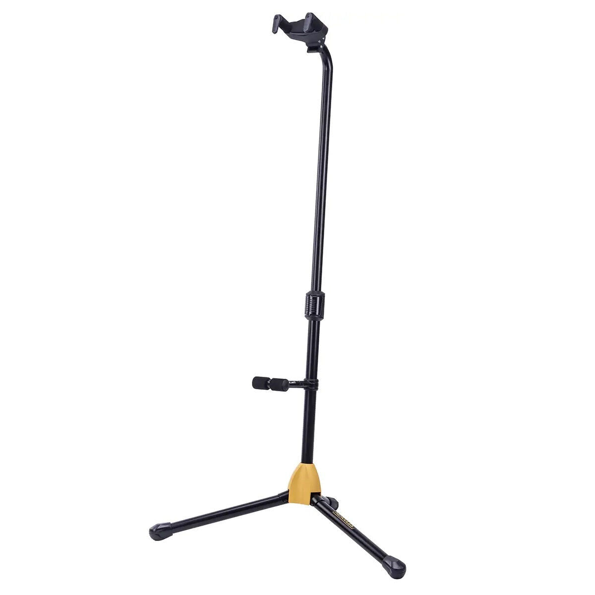 Hercules GS412B Plus Auto Grab Guitar Stand with Adjustable Back Rest and Instant Height Adjustment