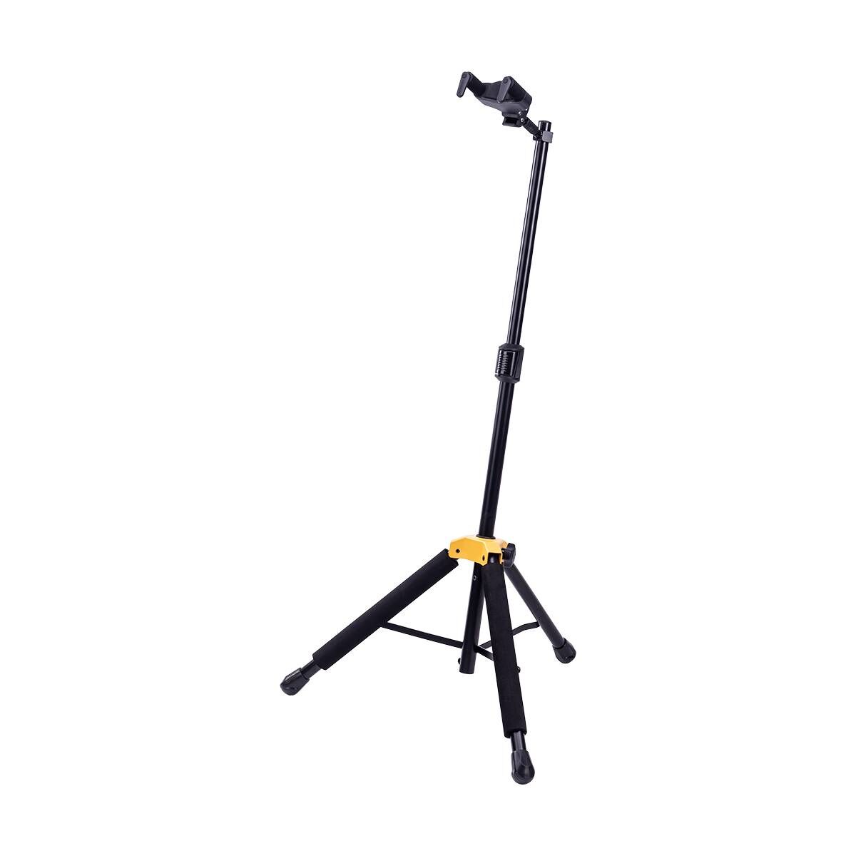 Hercules GS415BPLUS Auto Grip Guitar Stand with Instant Height Adjustment and Narrow Neck Adapter