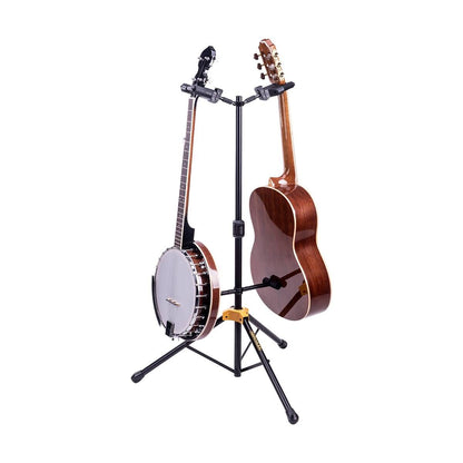 Hercules GS422B Plus Double Guitar Stand with Auto Grip System and Adjustable Back Rests — view 2