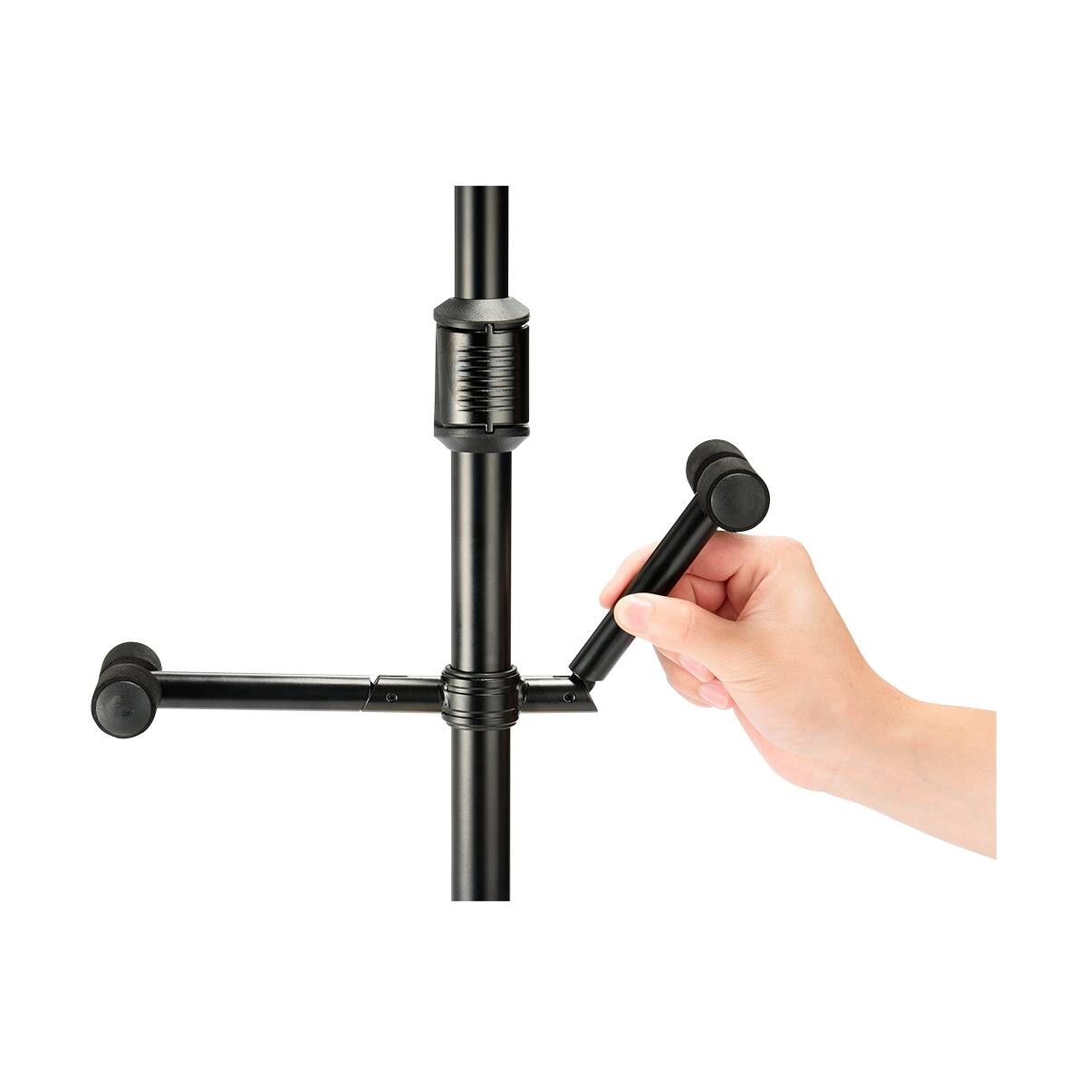 Hercules GS422B Plus Double Guitar Stand with Auto Grip System and Adjustable Back Rests — view 4