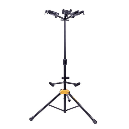 Hercules GS432B Plus Auto Grab Triple Guitar Stand with Adjustable Back Rests and Instant Height Adjustment — view 6