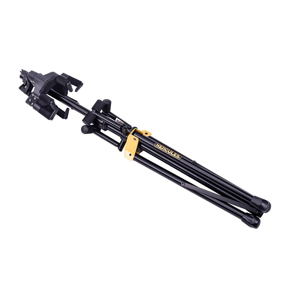 Hercules GS432B Plus Auto Grab Triple Guitar Stand with Adjustable Back Rests and Instant Height Adjustment — view 4