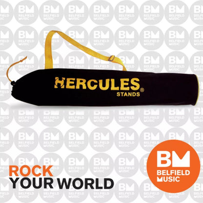 Hercules GSB001 Single AGS Guitar Stand Carrying Bag - Heavy Duty Nylon, Drawstring Opening, Shoulder Strap, 800mm x 110mm Size — view 2