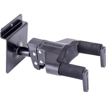 Hercules GSP39SBPLUS Slatwall Guitar Hanger with Auto-Swivel Yoke and Grip System