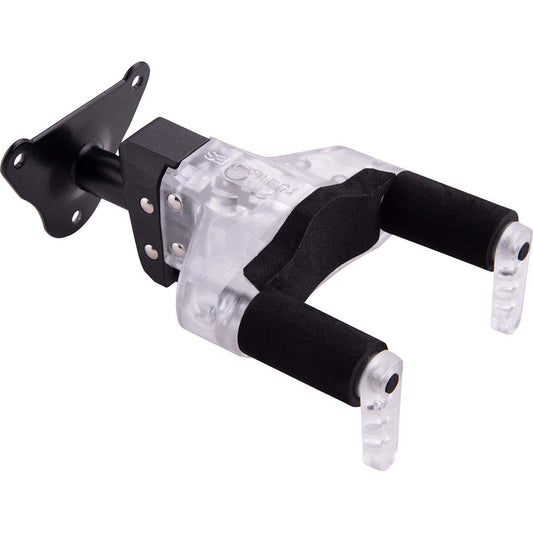 Hercules GSP39WBLT Plexi Guitar Wall Hanger Auto Grip Steel Mount