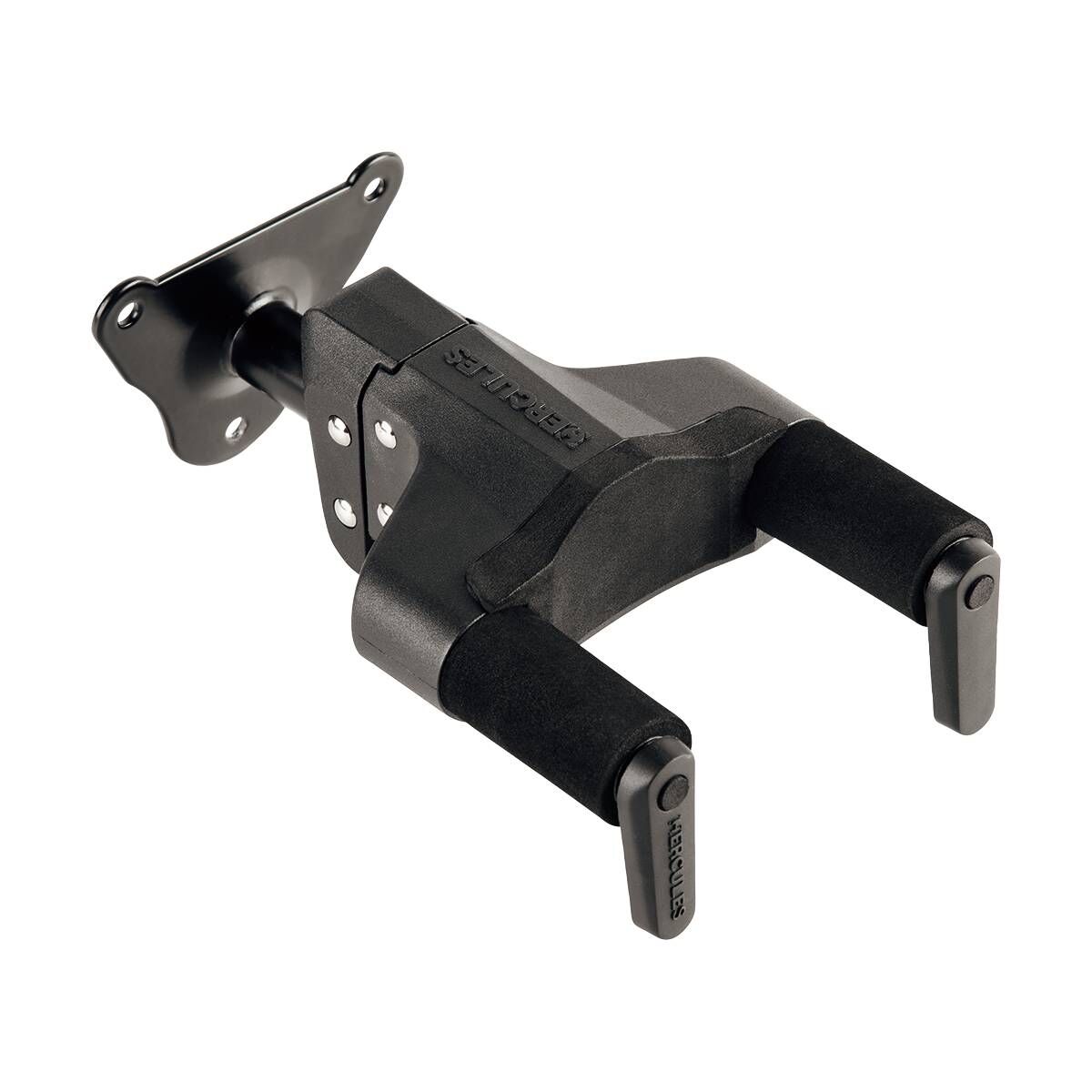 Hercules GSP39WB Plus Screw-In Guitar Hanger with Auto-Swivel Yoke, 7 kg Load Capacity, Adjustable for Various Instrument Neck Sizes